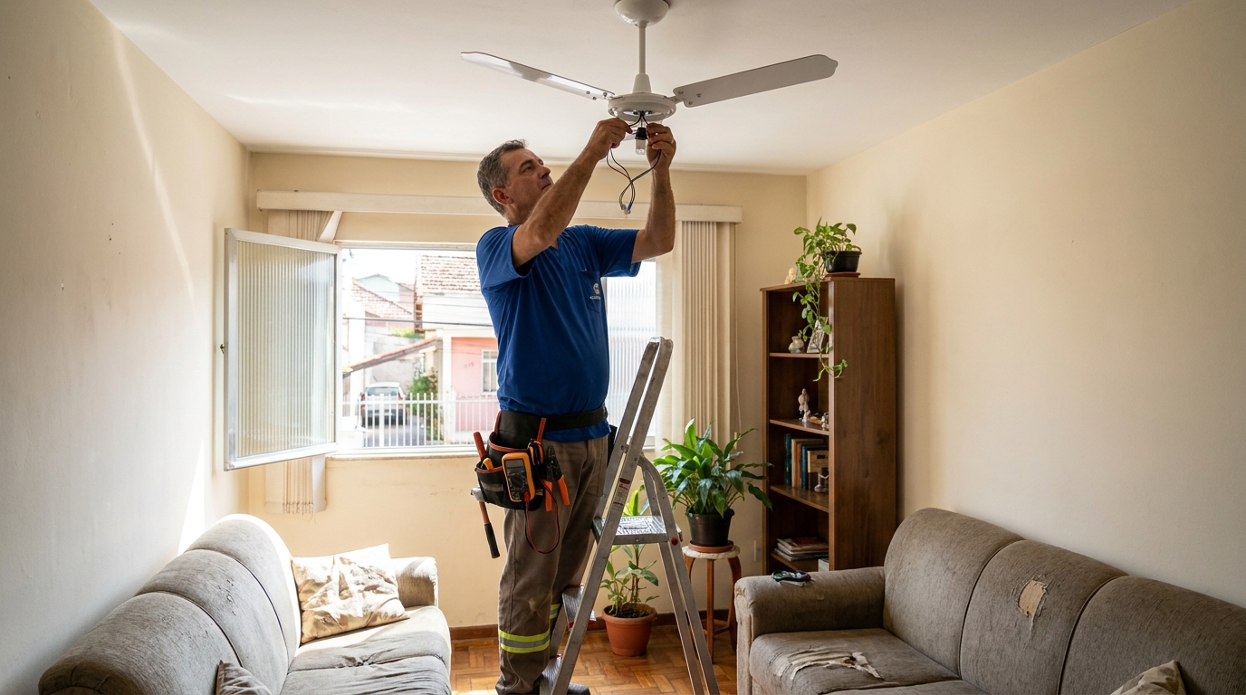 Montagem de Ventilador em Contagem‑MG
