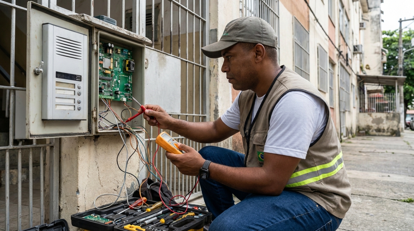 Reparo de Placa e Campainha em Contagem‑MG