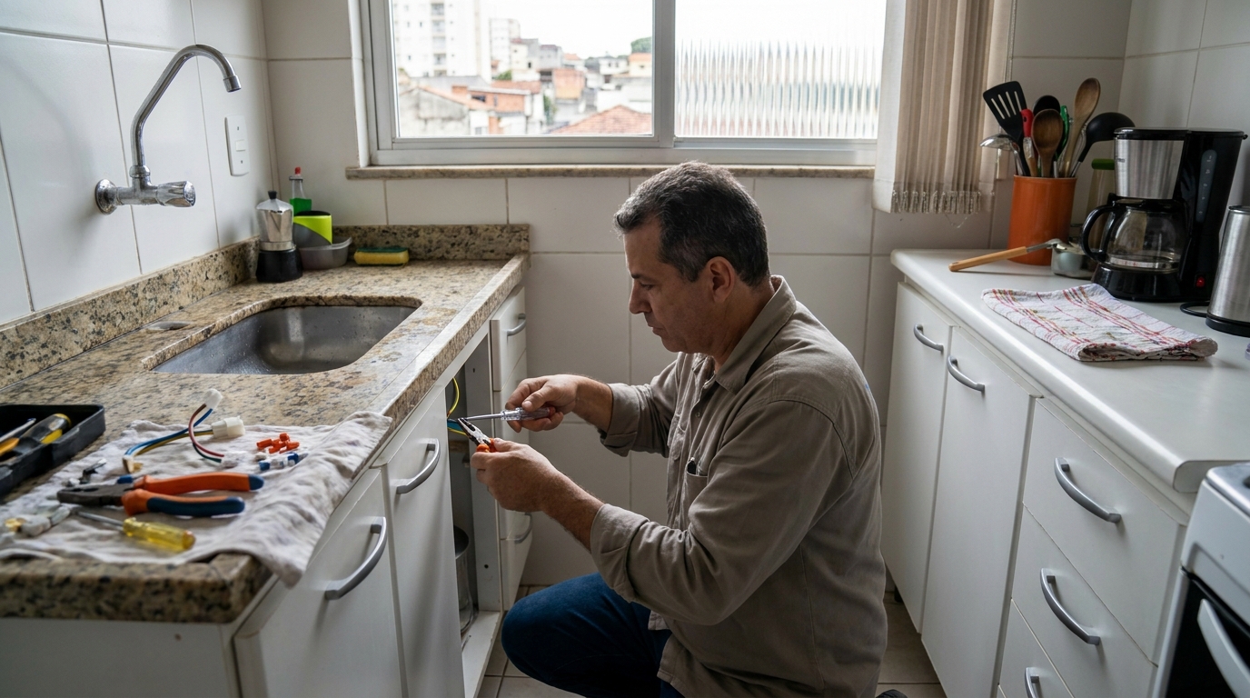 Troca de Torneira Elétrica em Contagem‑MG